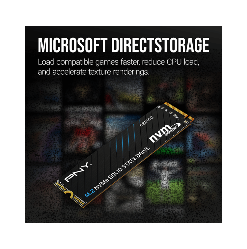 PNY SSD M.2 (2280) 1TB CS2150 (PCIe 5.0/NVMe)